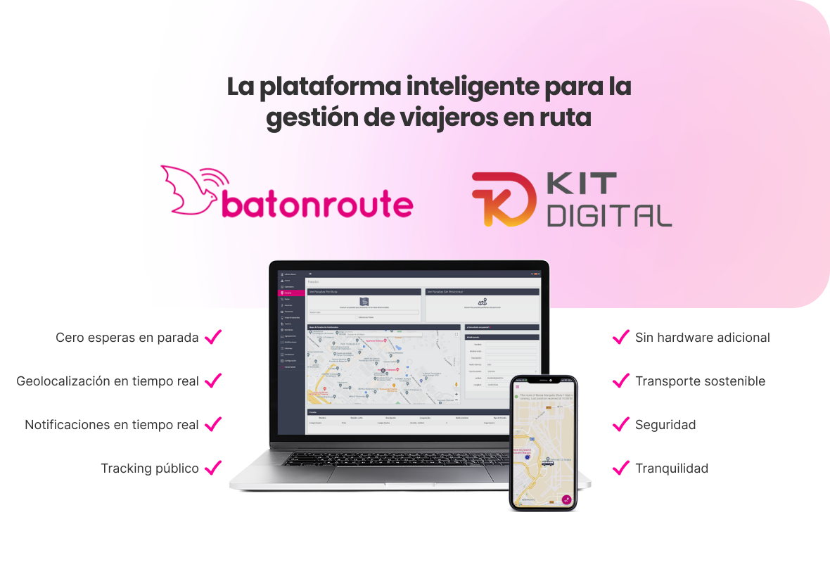 Batonroute kit digital